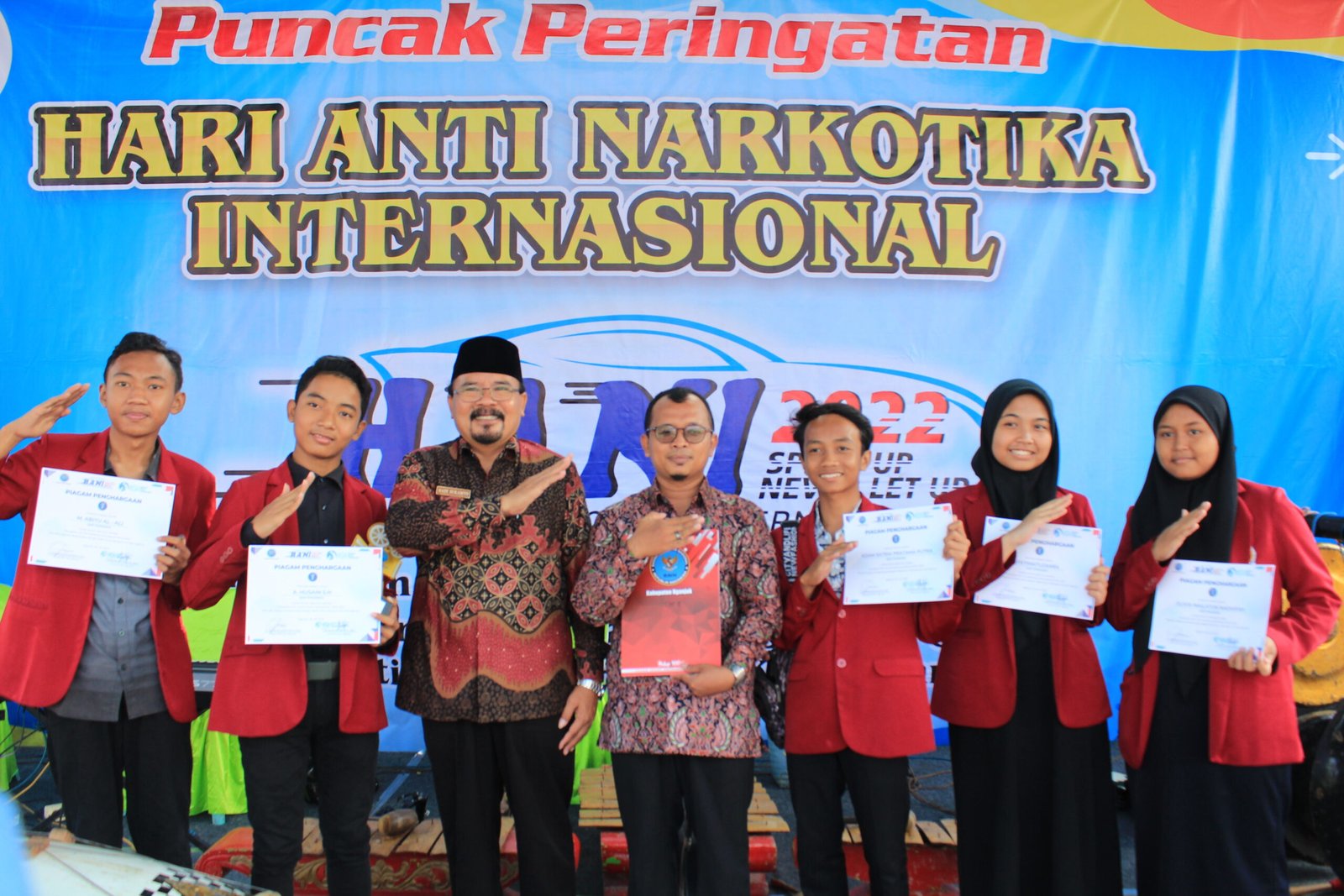 Juara 2 Lomba Short Movie Anti Narkotika Internasional Tingkat Kabupaten